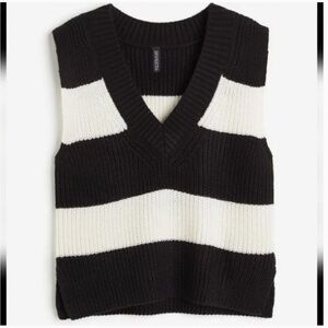 ✨24HR SALE!✨ H&M Divided Stripe Sweater Vest